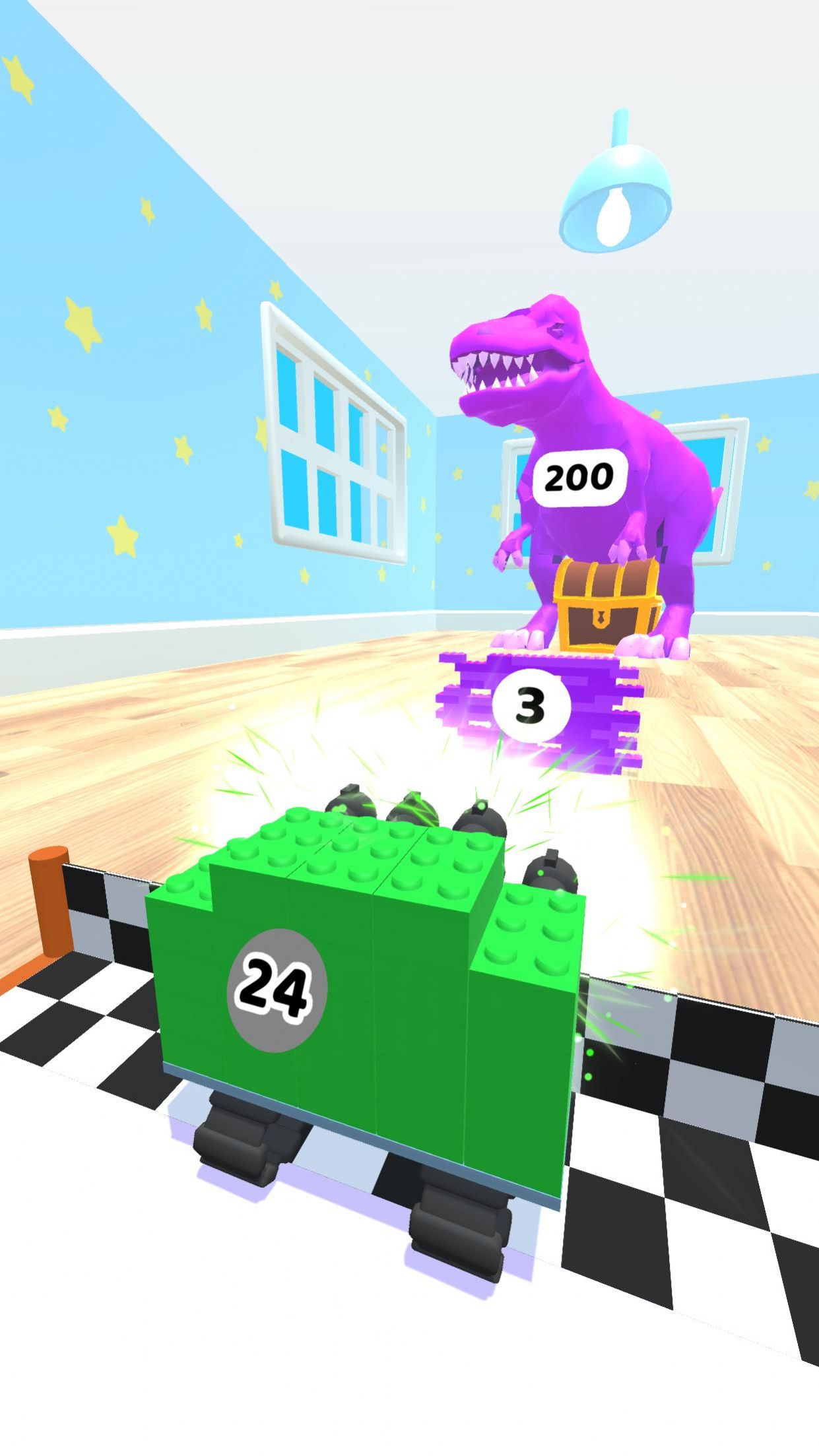 积木坦克射击3D游戏最新版（Toy Rumble 3D）图3: