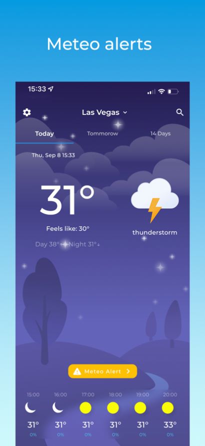 天气14天预报app手机版图3: