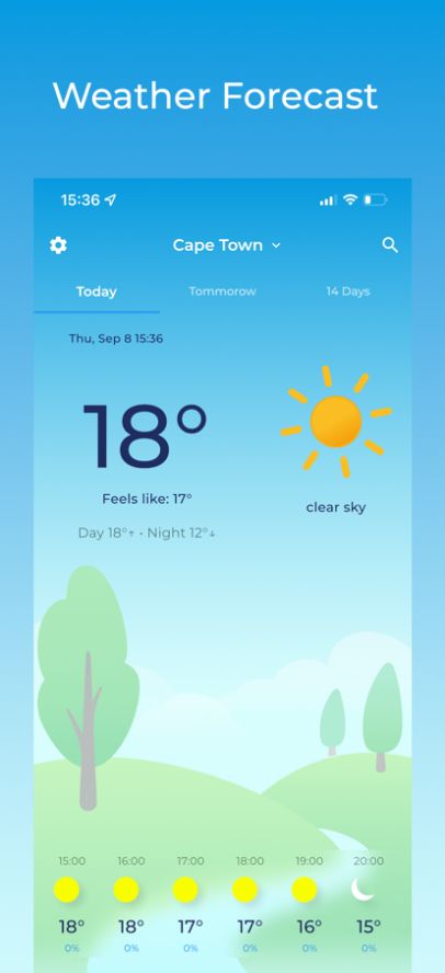 天气14天预报app手机版图4: