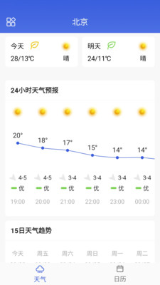湛蓝天气日历app最新版图2:
