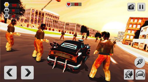 僵尸公路汽车射击游戏ios苹果版图片1