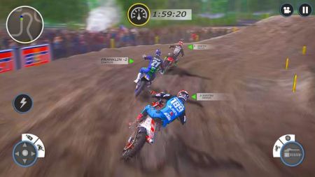 泥地竞速游戏中文手机版（Dirt Racing）图3: