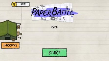 纸张战斗游戏官方版（PAPER BATTLE）图1: