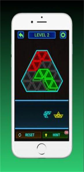 发光方块三角形拼图游戏官方手机版图片1