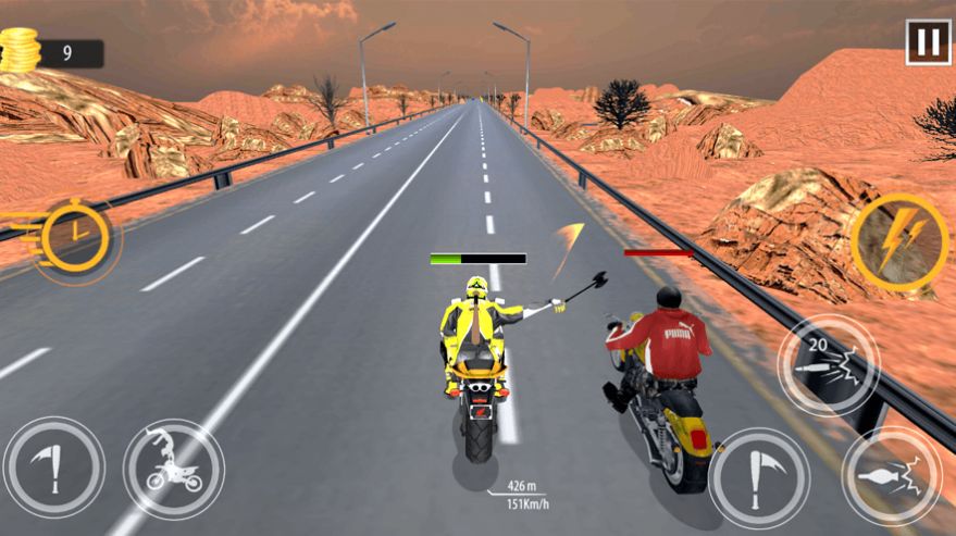 自行车攻击摩托车赛车游戏ios苹果版图片1