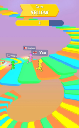 趣味楼梯赛游戏中文版（Fun Race Stairs Run 3D）图3: