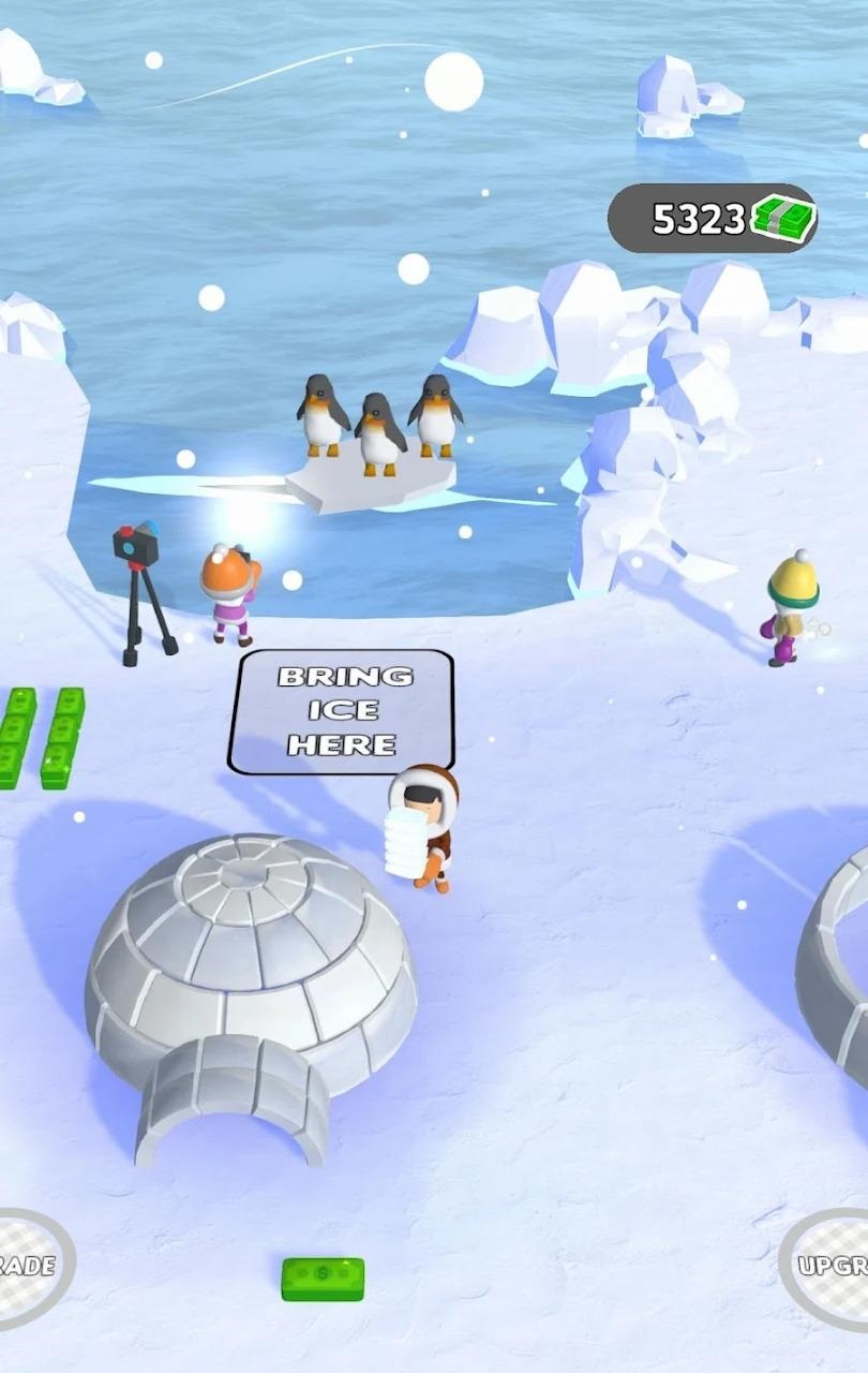 冰雪度假村游戏官方安卓版（Ice Island）截图1: