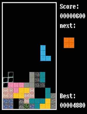 TetrisM我的世界版游戏手机版图片1