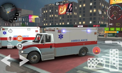 救护车城市驾驶模拟器游戏中文手机版图3: