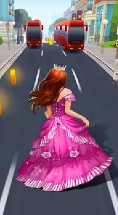 地铁公主快跑者游戏官方安卓版（Subway Princess Rush Runner）图3: