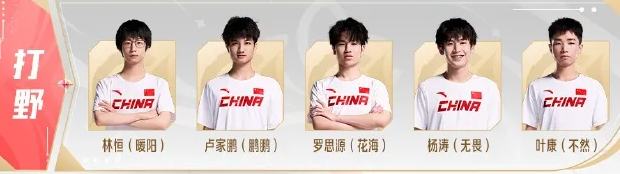 王者荣耀亚运会中国队名单 亚运版本国家集训队名单一览图片3