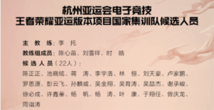王者荣耀亚运会中国队名单 亚运版本国家集训队名单一览图片8