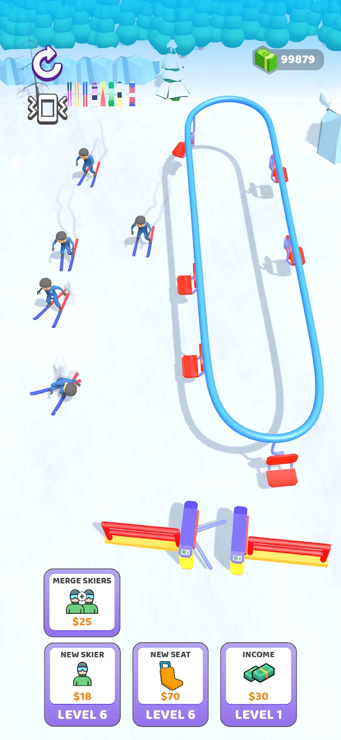 滑雪缆车点击器游戏官方版图3: