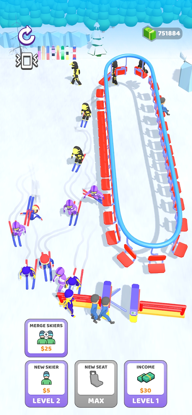 滑雪缆车点击器游戏官方版图2:
