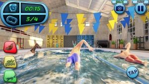 模拟游泳游戏图2