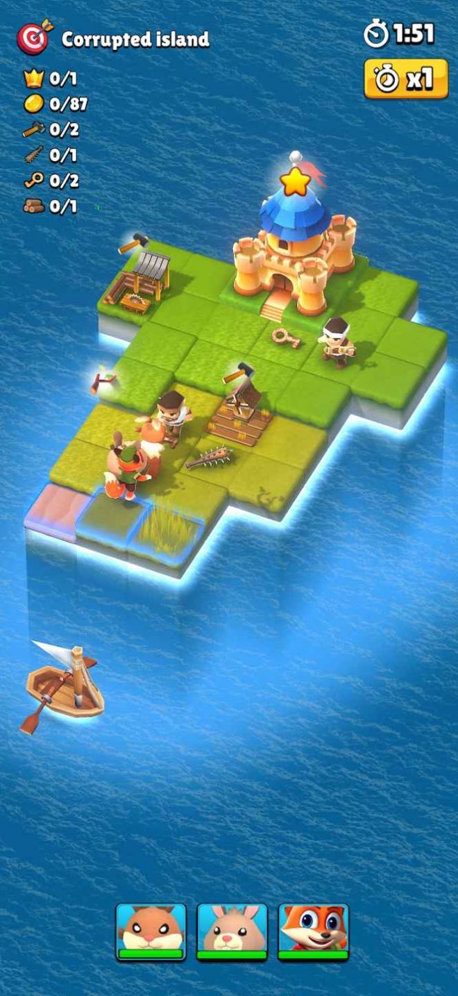 岛之王国游戏中文版（Merge.io）图2: