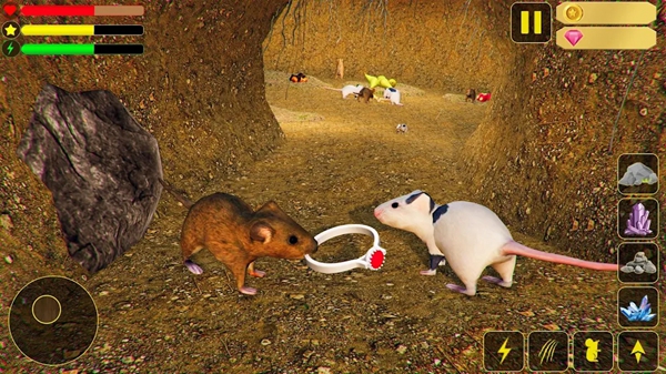野生老鼠家庭模拟3D游戏官方版图4: