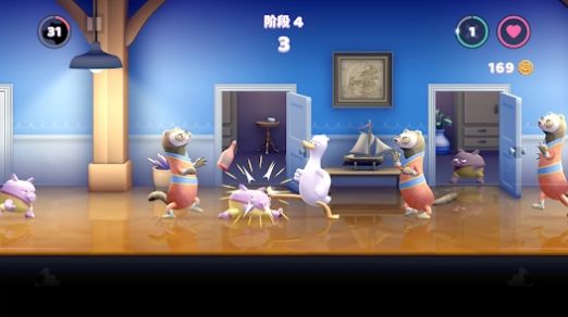 Punch Kick Duck游戏中文手机版图1: