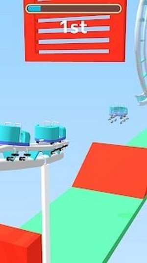 趣味过山车游戏安卓版（Roller Coaster Race）图2: