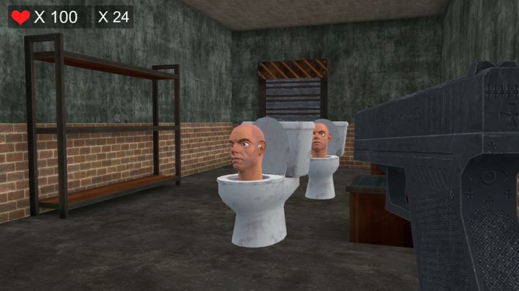 邪恶厕所怪物游戏中文手机版图片1