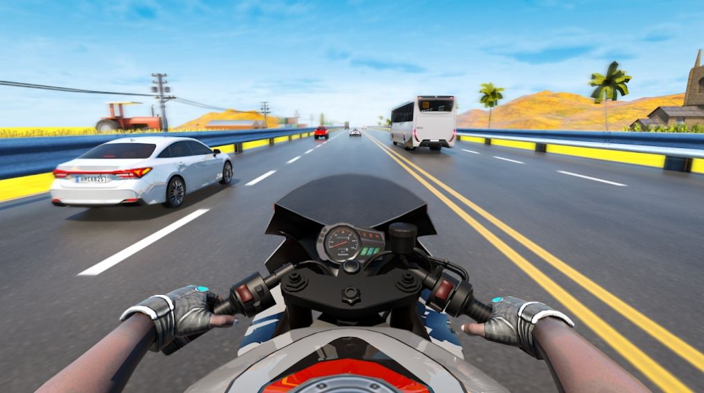 交通骑手摩托车赛车游戏官方手机版图5:
