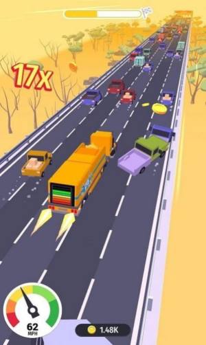 横冲直撞粉碎公路游戏图1