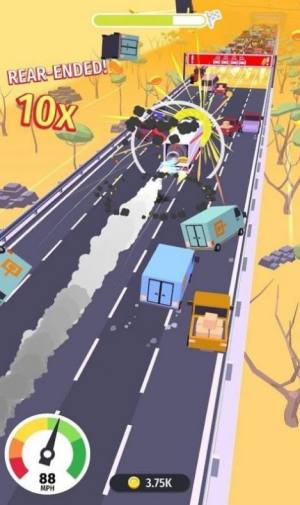 横冲直撞粉碎公路游戏图3
