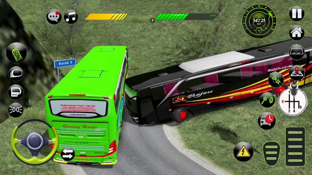 巴苏里巴士竞速赛游戏中文手机版图2: