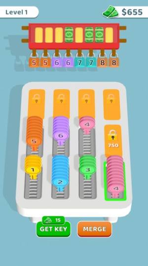 彩色钥匙排序游戏官方版图片1