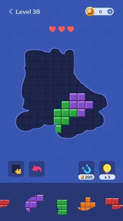方块拼图难题游戏安卓版截图1: