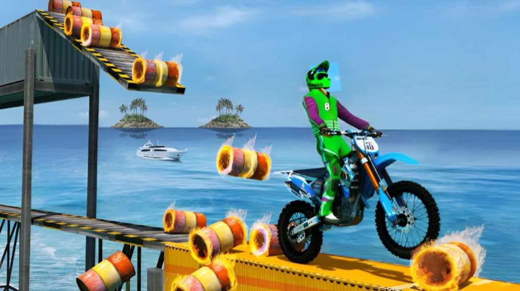 坡道摩托特技赛车手游戏官方版图片1