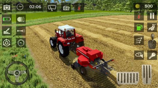 拖拉机耕作模拟器3中文手机版截图1: