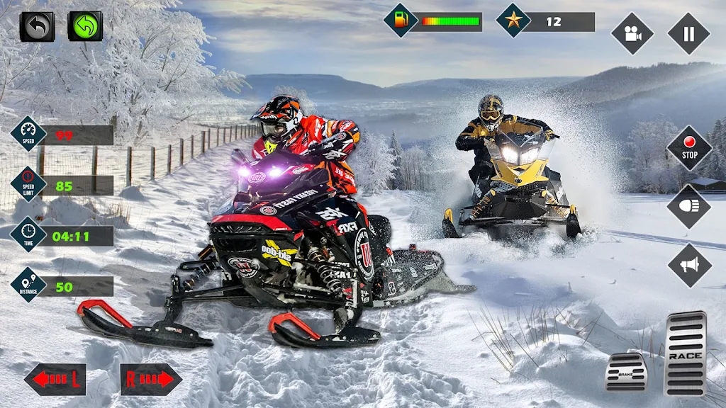 雪地摩托模拟器游戏手机版4