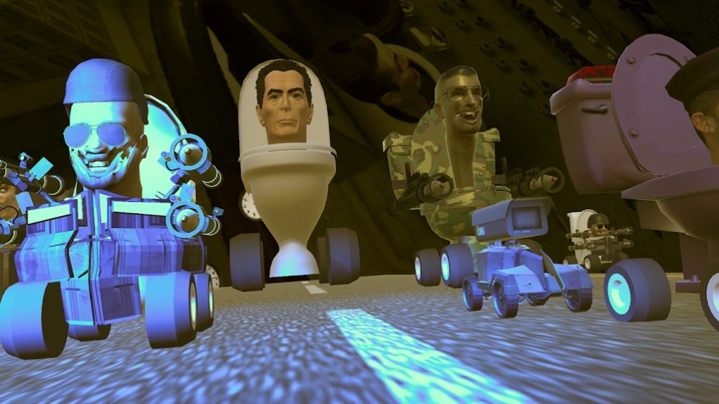 斯基比迪厕所漂移赛车游戏最新版图3: