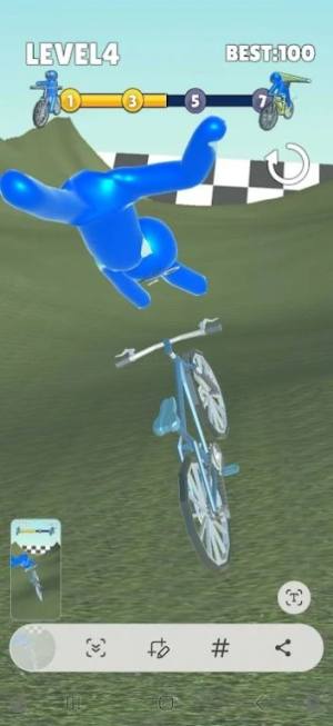 自行车跑步3D游戏图1