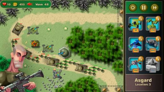 岛屿防御坦克游戏安卓版图1: