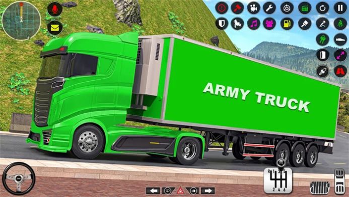 军用卡车运输模拟器游戏手机版截图3: