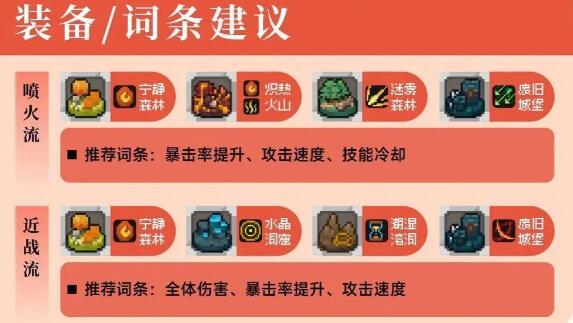 元气骑士前传火焰骑士攻略 火焰骑士最强装备加点推荐