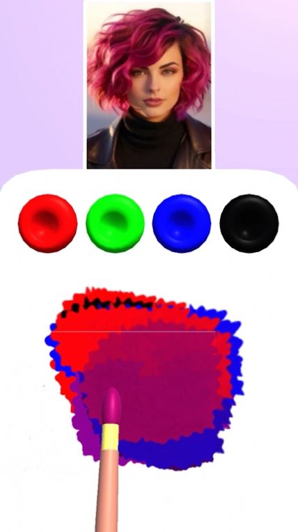 彩色染发大师游戏安卓版图1: