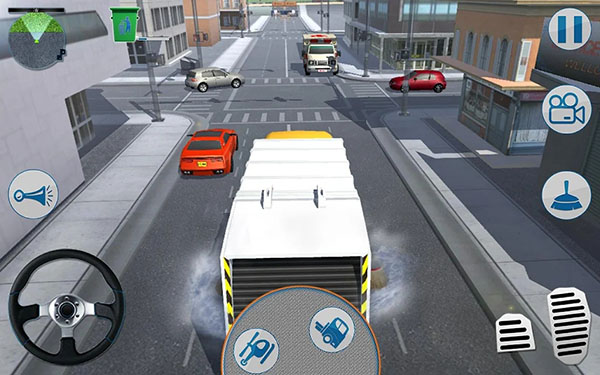 城市垃圾车模拟器游戏中文版截图4: