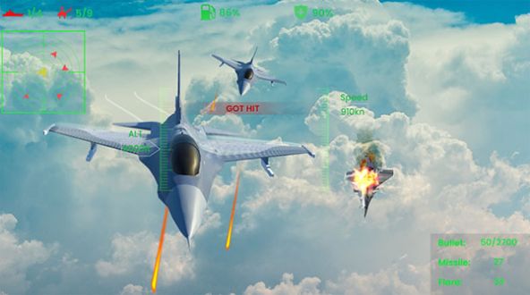 喷气式战机空袭游戏中文版截图2: