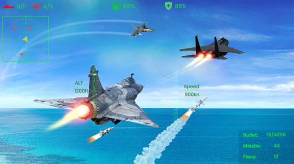 喷气式战机空袭游戏中文版截图3: