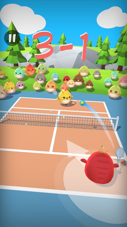可爱鸟网球游戏官方版图3: