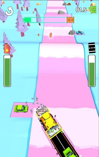 道路建设跑游戏安卓版（Road Paver 3D）截图2: