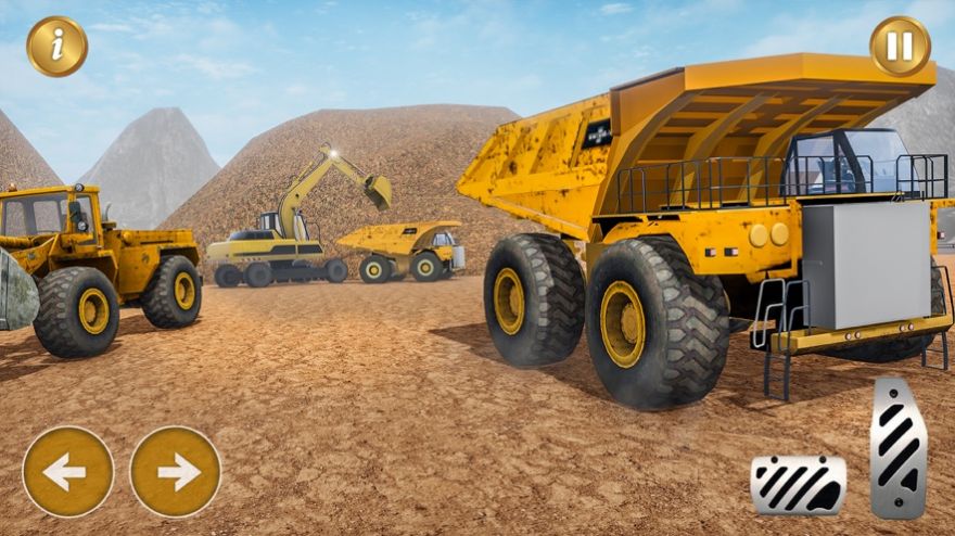 采矿挖掘机模拟器3D游戏中文手机版图2: