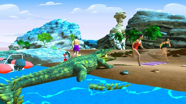 可怕的动物鳄鱼攻击游戏官方版图片1