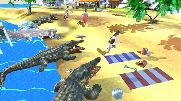 可怕的动物鳄鱼攻击游戏官方版图1: