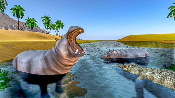 可怕的动物鳄鱼攻击游戏官方版图2: