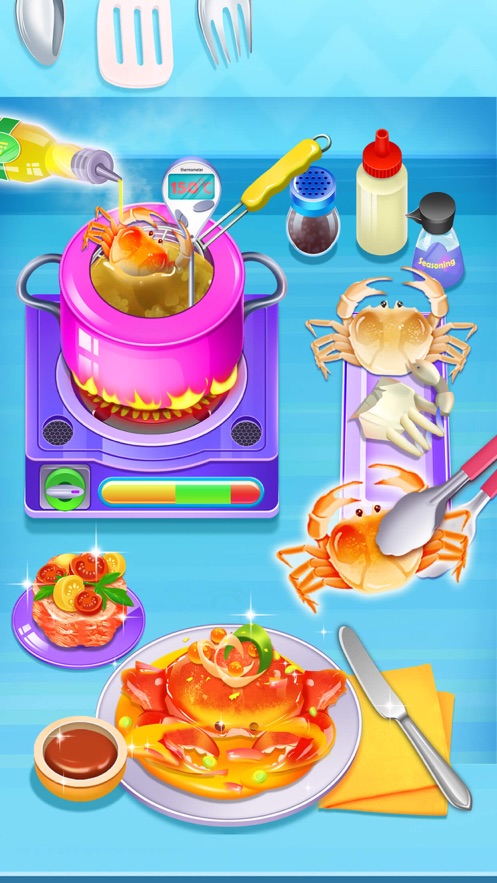 美味螃蟹大餐游戏官方版截图1: