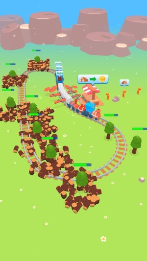 火车和树木游戏图3